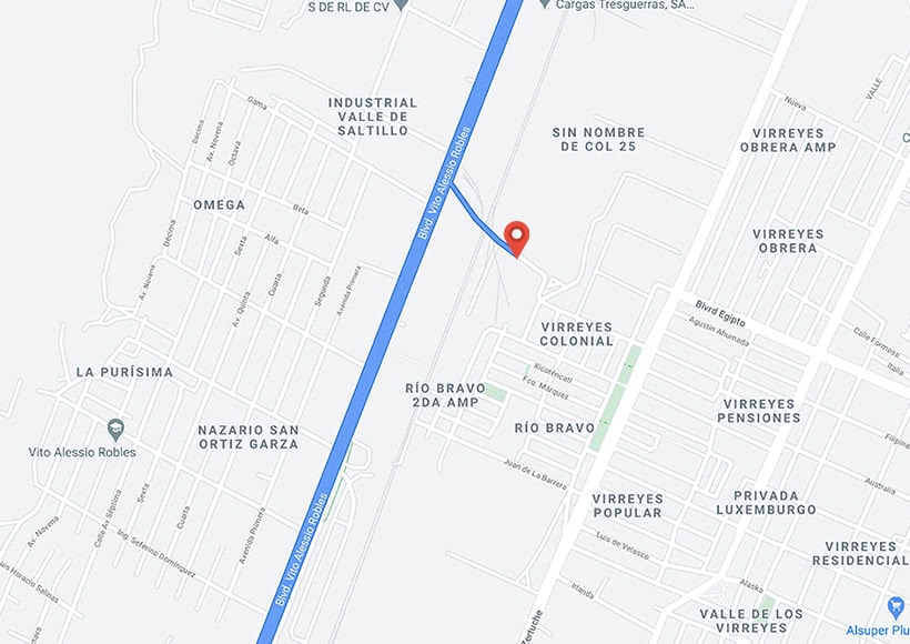 Mapa para entrada y salida de mercancía